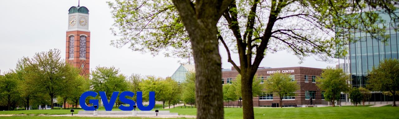 GVSU during spring.
